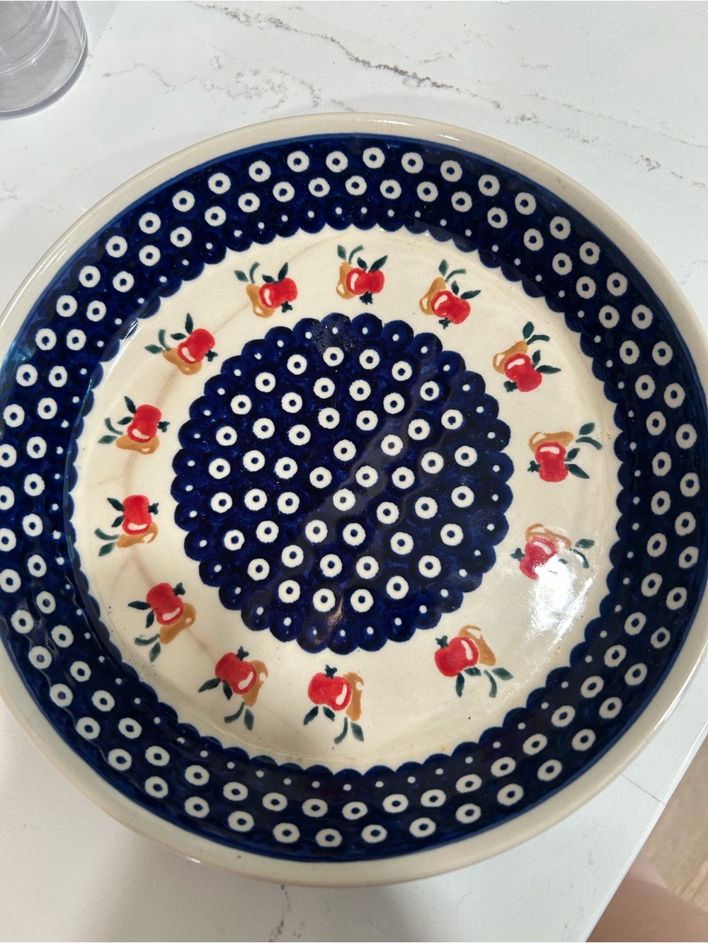 Polish Pottery Pie Plate